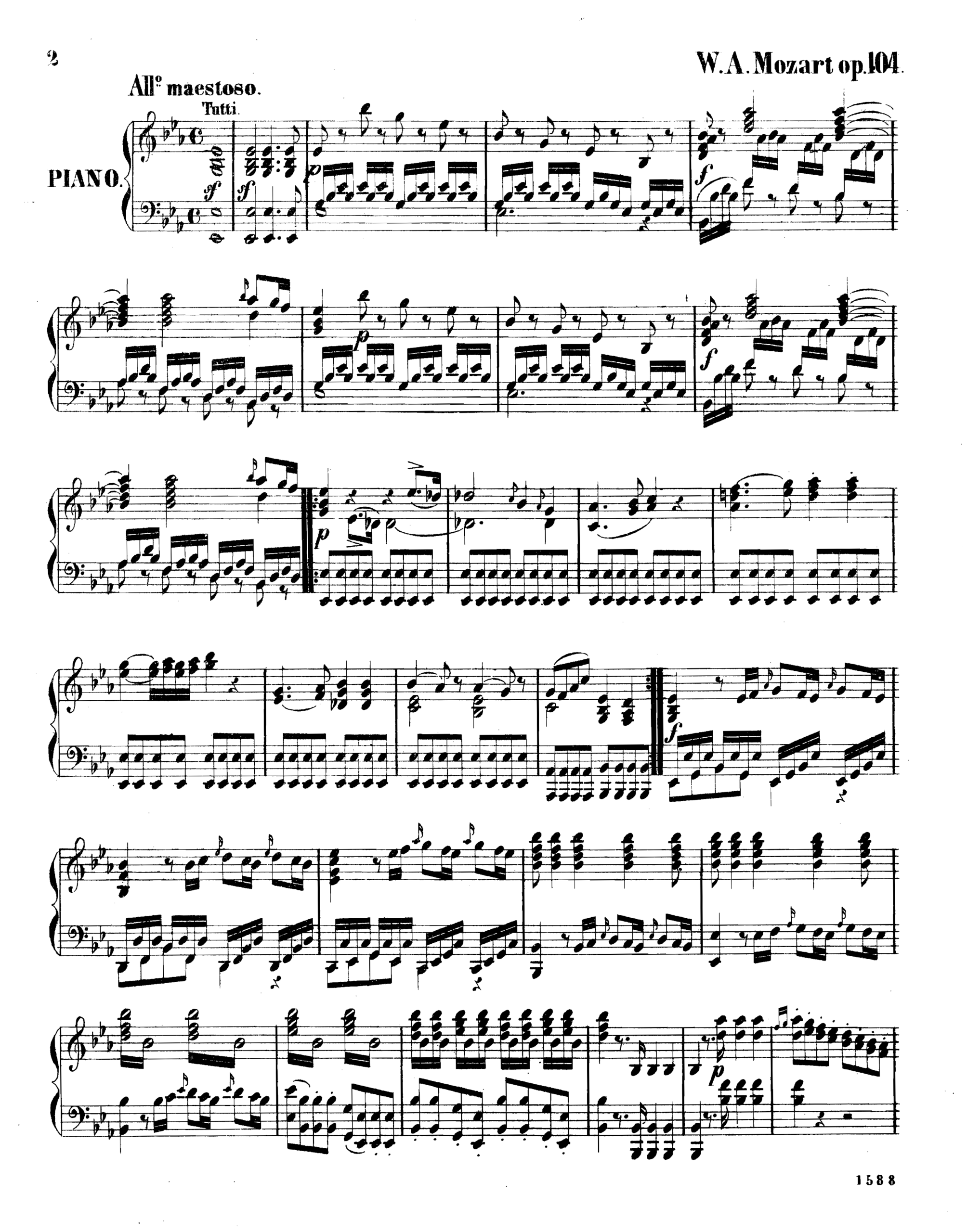 Mozart - Sinfonia Concertante Op 104 KV 364-1st mov