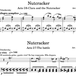 Pack  Escenas 6 y 7 Acto I The Nutcracker Ballet – Tchaikovsky